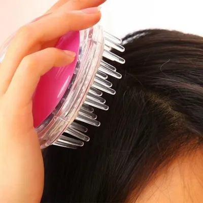 Crystal Soft Tooth Comb Massage Hair Brush (1 pc)